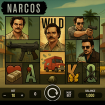 HappySpins - Narcos Slot Game - NetEnt Casino Game